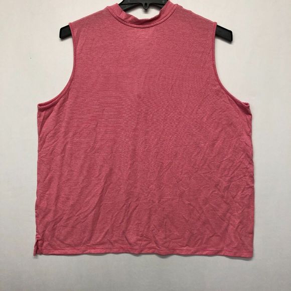 Lands' End Women Sleeveless 1/4 Zip Tank Top Shirt Size 2X Active Golf B244 -24 - Picture 12 of 12